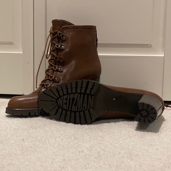 Stuart Weitzman Mackinac Lace Heeled Boot - Walvec - Picture 2 of 5